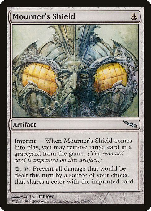 Mourner's Shield (209) [Mirrodin]