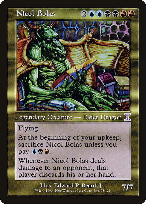 Nicol Bolas (98) [Time Spiral Timeshifted]
