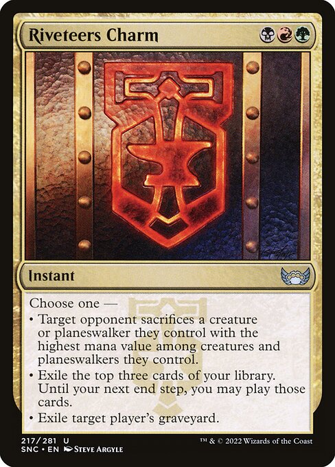 Riveteers Charm (217) [Streets of New Capenna]
