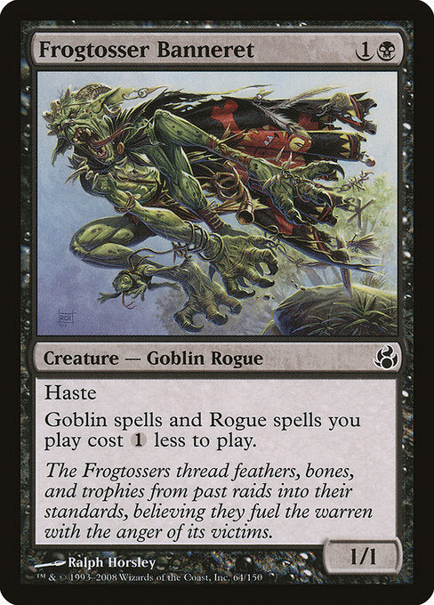 Frogtosser Banneret (64) [Morningtide]