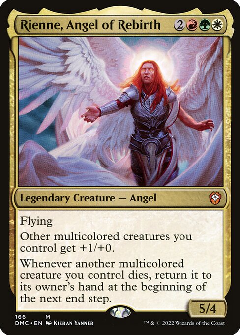 Rienne, Angel of Rebirth (166) [Dominaria United Commander]
