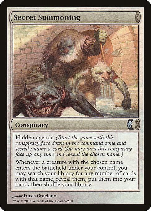 Secret Summoning (9) [Conspiracy]