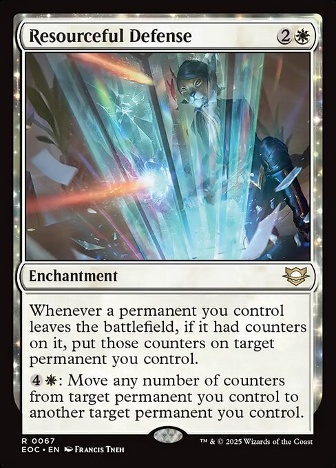 Resourceful Defense (67) [Edge of Eternities Commander]