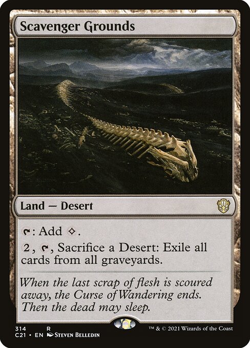 Scavenger Grounds (314) [Commander 2021]