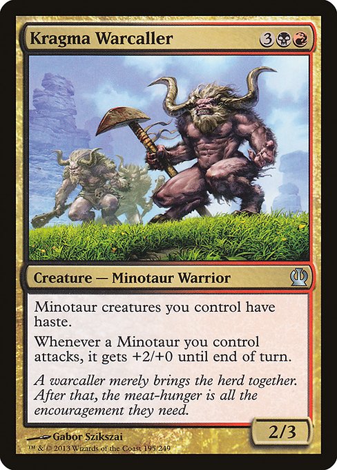 Kragma Warcaller (195) [Theros]