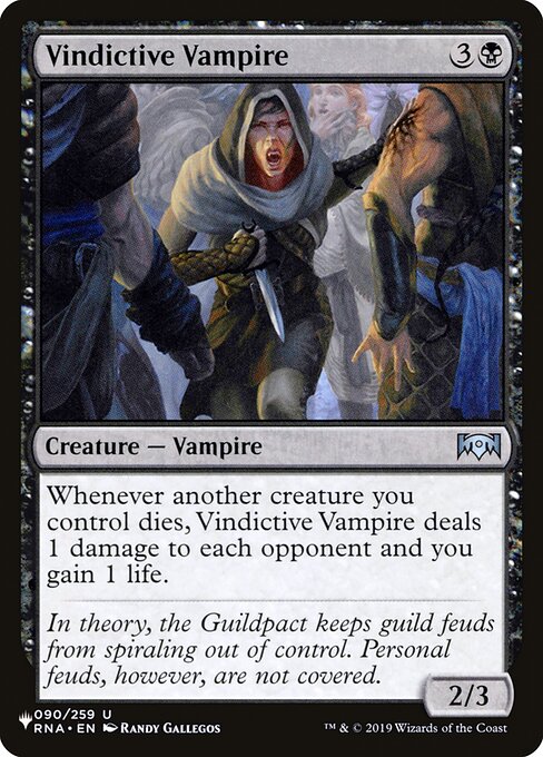 Vindictive Vampire (RNA-90) [The List]
