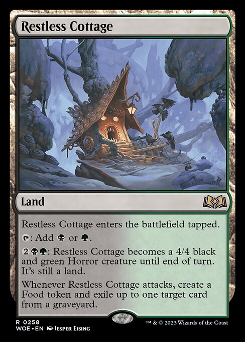 Restless Cottage (258) [Wilds of Eldraine]