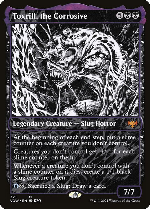 Toxrill, the Corrosive (321) [Innistrad: Crimson Vow] [Showcase]