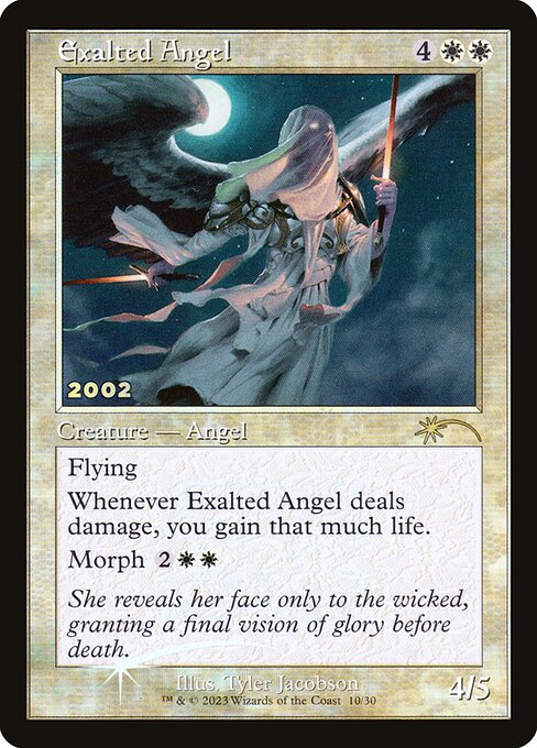 Exalted Angel (10) [30th Anniversary Play Promos]
