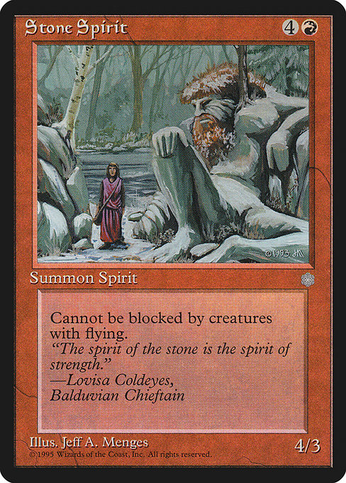 Stone Spirit (218) [Ice Age]