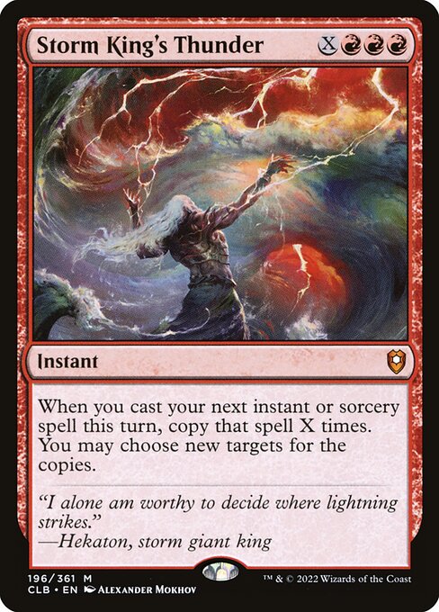 Storm King's Thunder (196) [Commander Legends: Battle for Baldur's Gate]