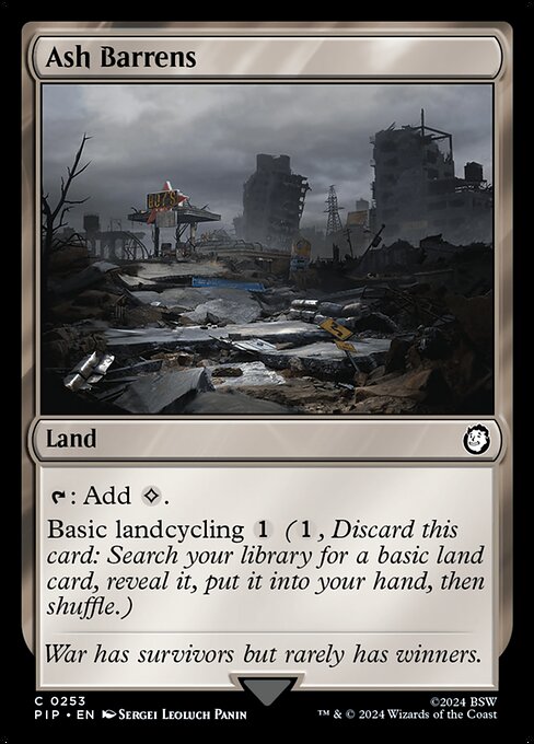 Ash Barrens (253) [Fallout]