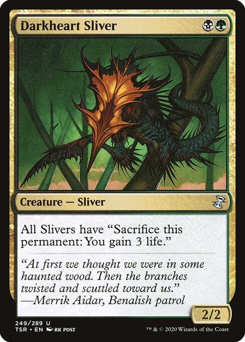 Darkheart Sliver (249) [Time Spiral Remastered]