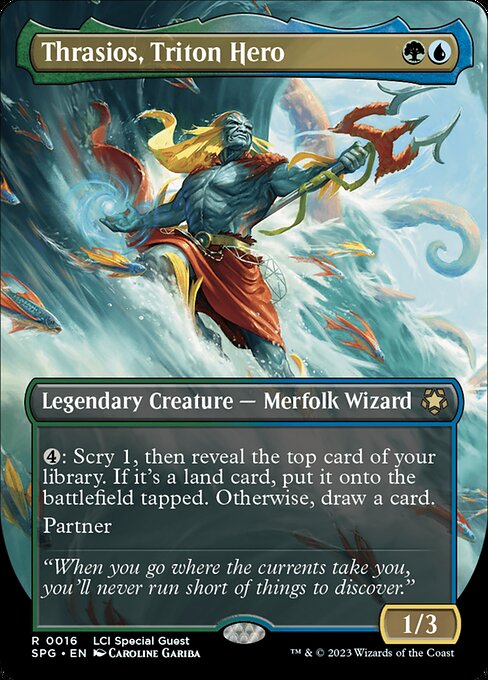 Thrasios, Triton Hero (16) [Special Guests] [Borderless]