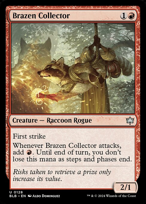 Brazen Collector (128) [Bloomburrow]