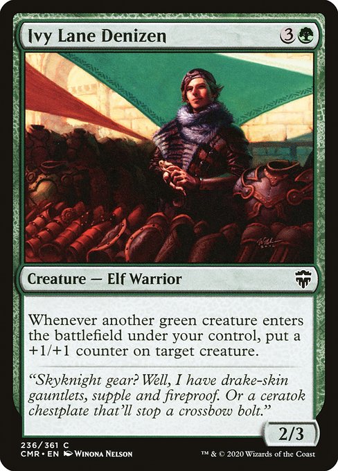 Ivy Lane Denizen (236) [Commander Legends]