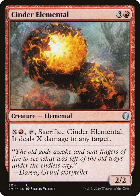 Cinder Elemental (304) [Jumpstart]