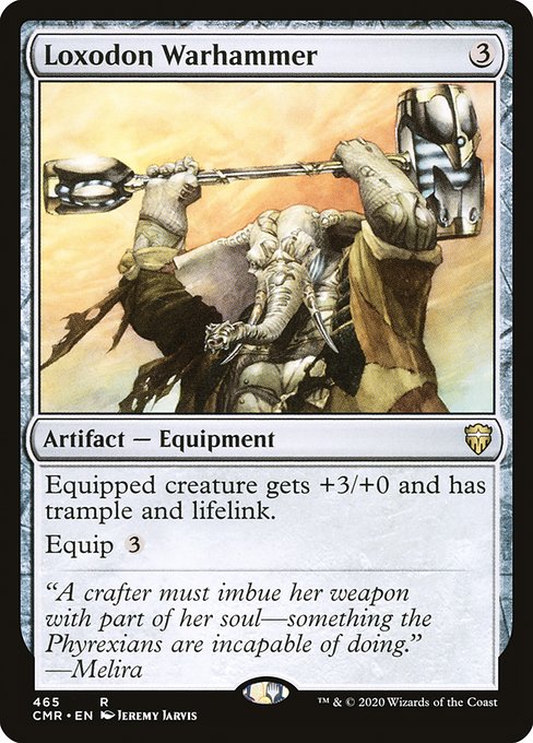 Loxodon Warhammer (465) [Commander Legends]