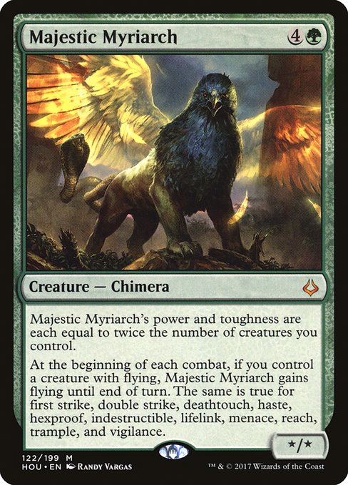 Majestic Myriarch (122) [Hour of Devastation]
