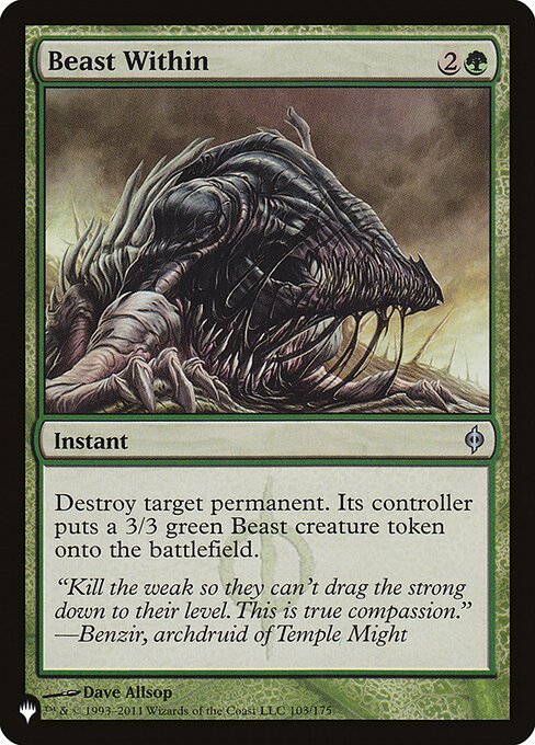 Beast Within (NPH-103) [The List]
