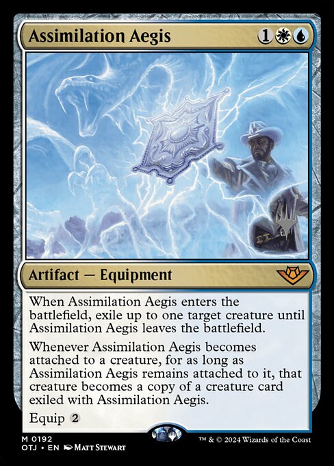 Assimilation Aegis (192p) [Outlaws of Thunder Junction Promos]