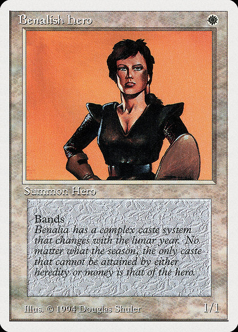 Benalish Hero (4) [Summer Magic / Edgar]