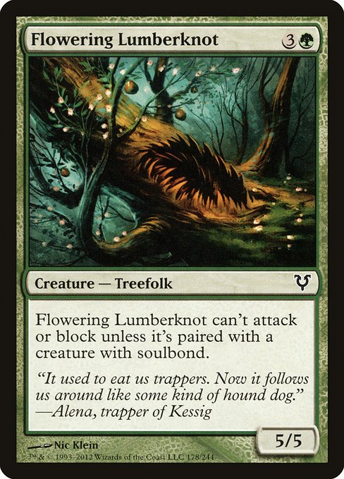 Flowering Lumberknot (178) [Avacyn Restored]