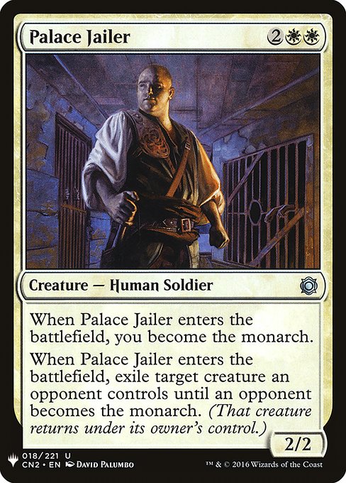 Palace Jailer (CN2-18) [The List]