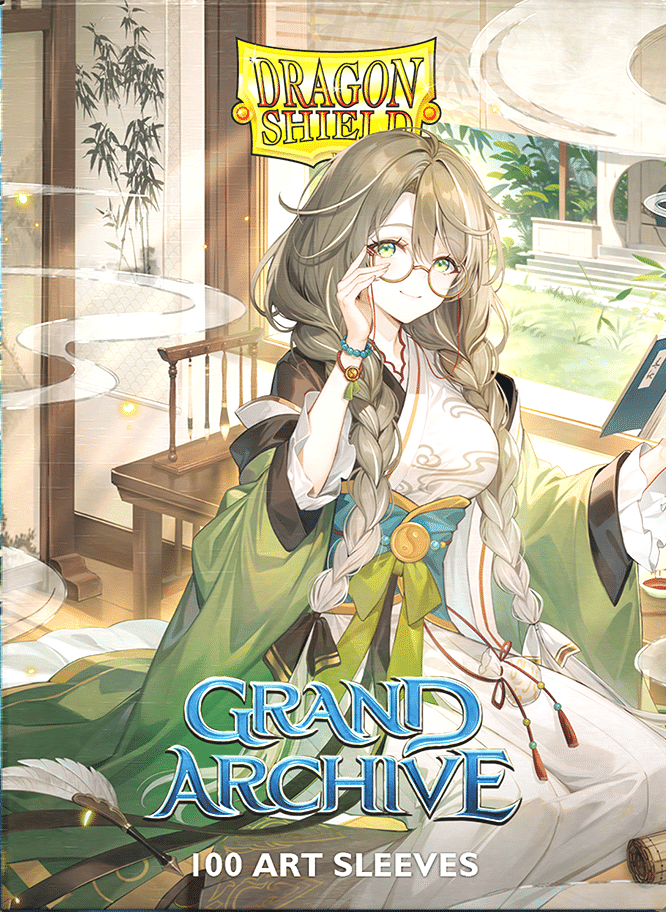 Dragon Shield Grand Archive Kongming, Wayward Maven Art Sleeves 100ct image 0