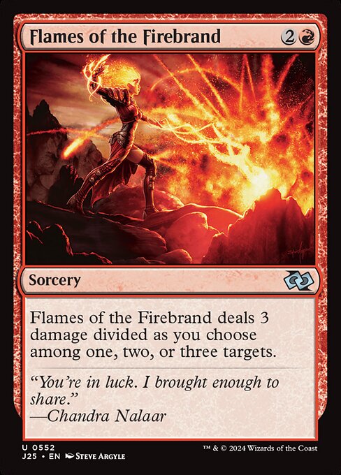 Flames of the Firebrand (552) [Foundations Jumpstart]