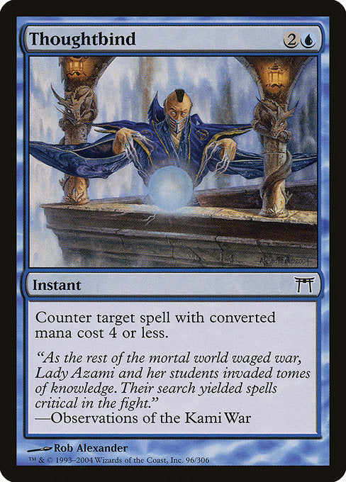 Thoughtbind (96) [Champions of Kamigawa]