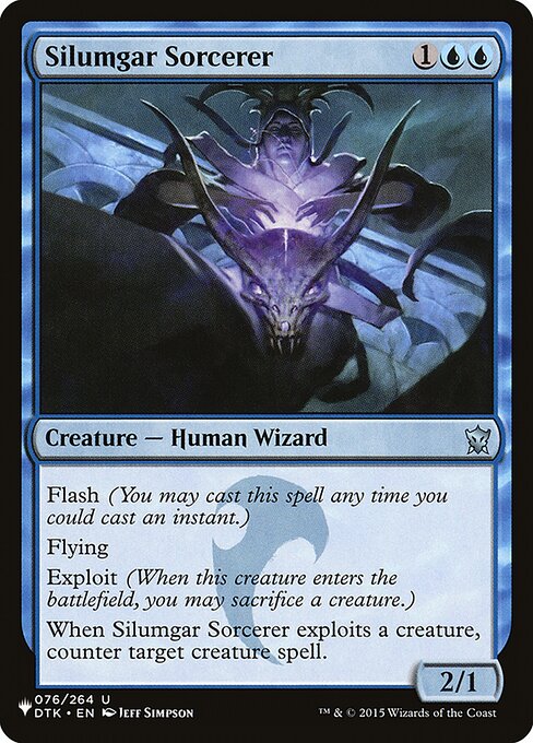 Silumgar Sorcerer (DTK-76) [The List]