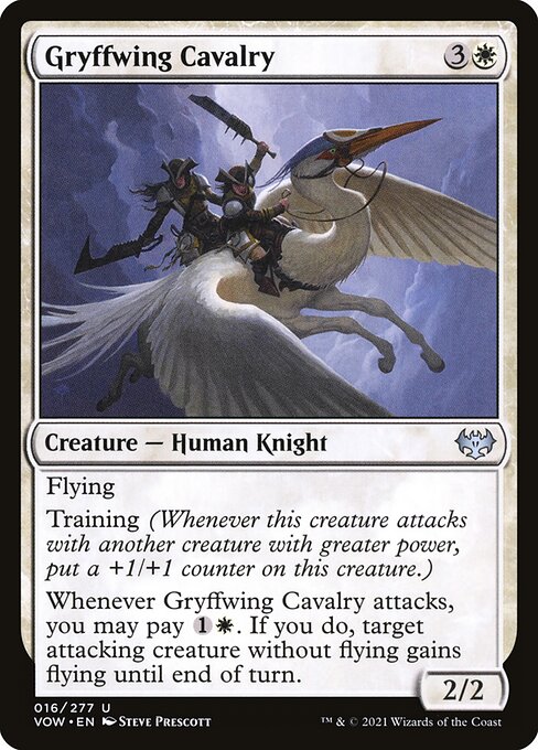 Gryffwing Cavalry (16) [Innistrad: Crimson Vow]
