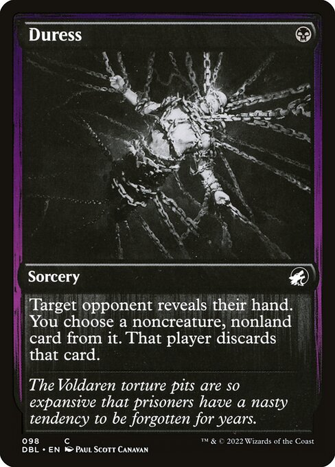 Duress (98) [Innistrad: Double Feature]