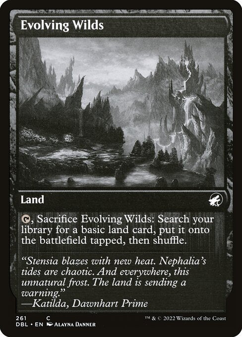 Evolving Wilds (261) [Innistrad: Double Feature]