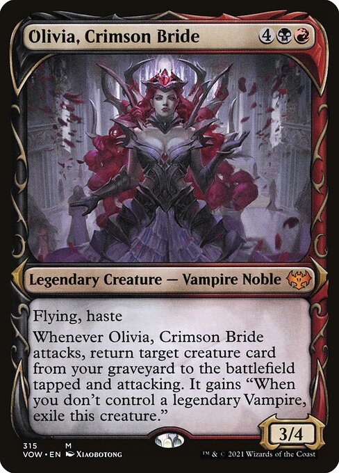 Olivia, Crimson Bride (315) [Innistrad: Crimson Vow] [Showcase]