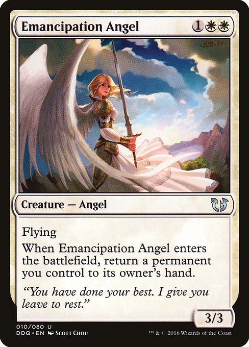 Emancipation Angel (10) [Duel Decks: Blessed vs. Cursed]
