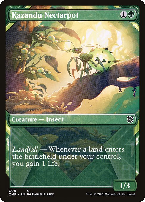Kazandu Nectarpot (306) [Zendikar Rising] [Showcase]