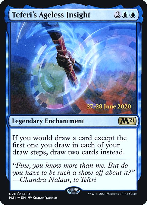 Teferi's Ageless Insight (76s) [Core Set 2021 Promos]