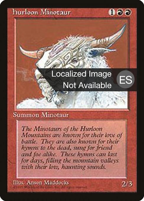 Hurloon Minotaur (202) [Fourth Edition Foreign Black Border]