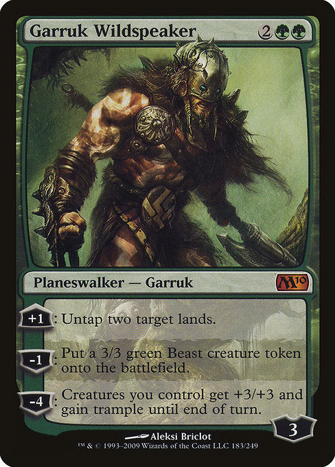 Garruk Wildspeaker (183) [Magic 2010]