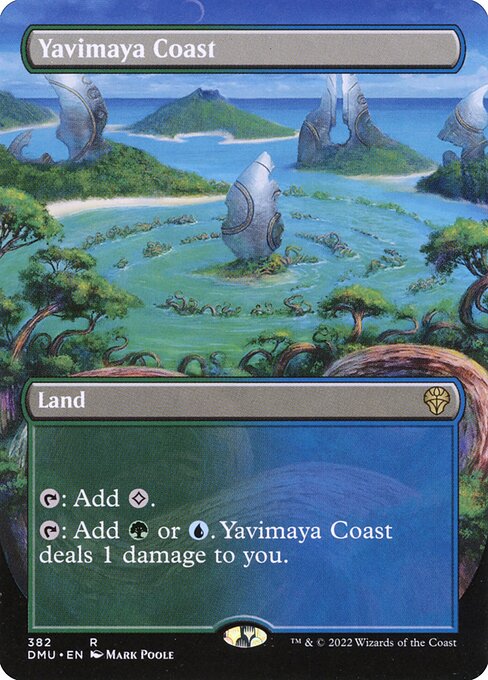 Yavimaya Coast (382) [Dominaria United] [Borderless]