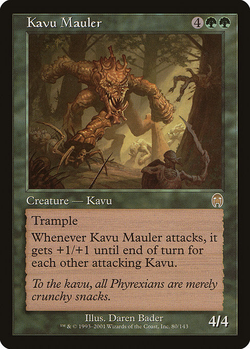 Kavu Mauler (80) [Apocalypse]