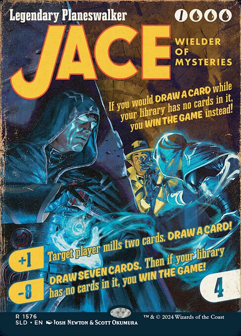 Jace, Wielder of Mysteries (1576) [Secret Lair Drop] [Borderless]