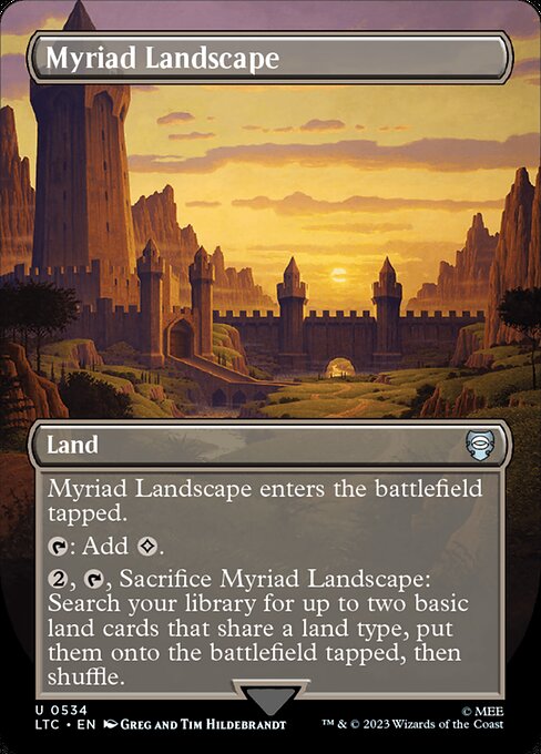 Myriad Landscape (534) [Tales of Middle-earth Commander] [Borderless]
