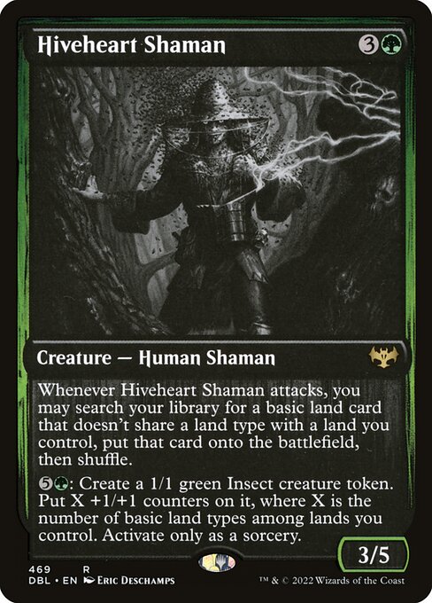 Hiveheart Shaman (469) [Innistrad: Double Feature]