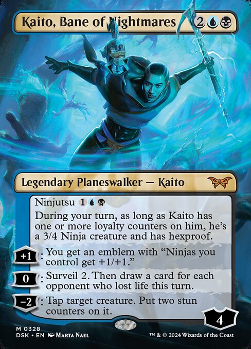 Kaito, Bane of Nightmares (328) [Duskmourn: House of Horror]