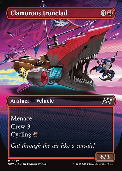 Clamorous Ironclad (312) [Aetherdrift]