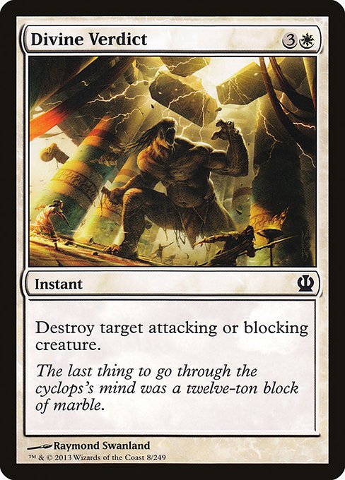 Divine Verdict (8) [Theros]