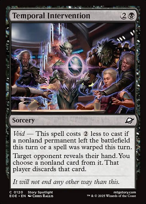 Temporal Intervention (120) [Edge of Eternities]